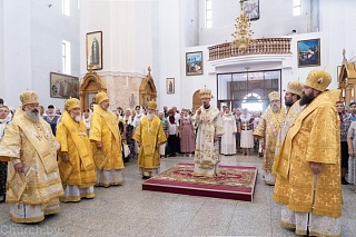 Епископ Леонид принял участие в торжествах по случаю 30-летия прославления святителя Георгия (Конисского), архиепископа Могилевского и Белорусского
