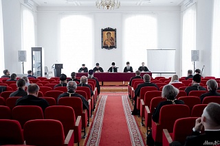 В Минской духовной семинарии состоялось общее собрание преподавателей