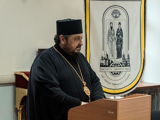 В День знаний епископ Несвижский Авксентий посетил Институт теологии Белорусского государственного университета