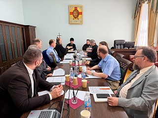 Патриарший Экзарх возглавил заседание Ученого совета Минской духовной академии
